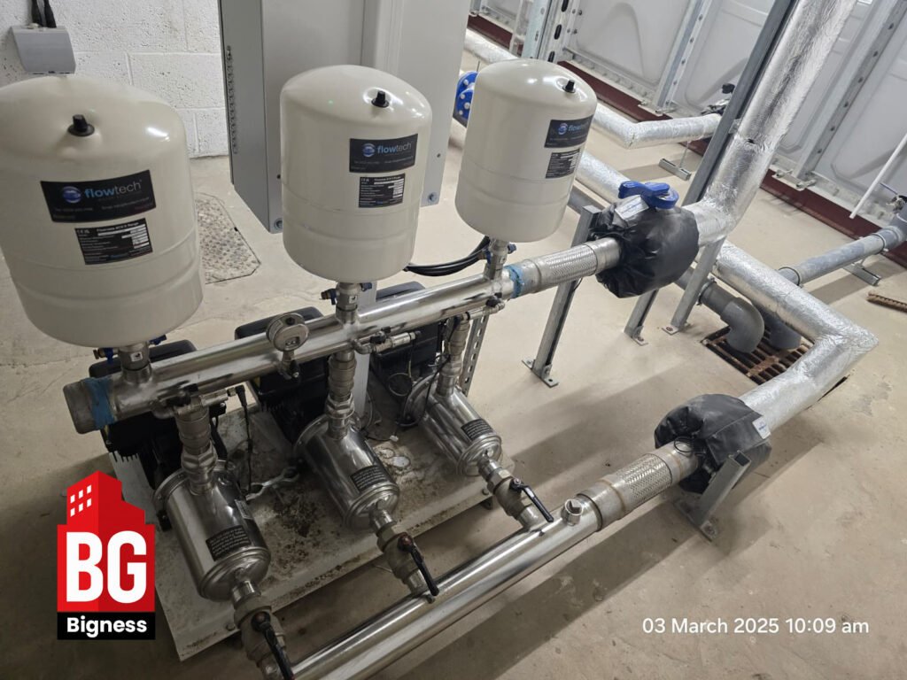 Booster Pump Installation – London
