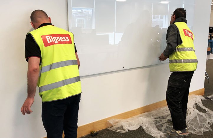 Maintenance work by Bigness