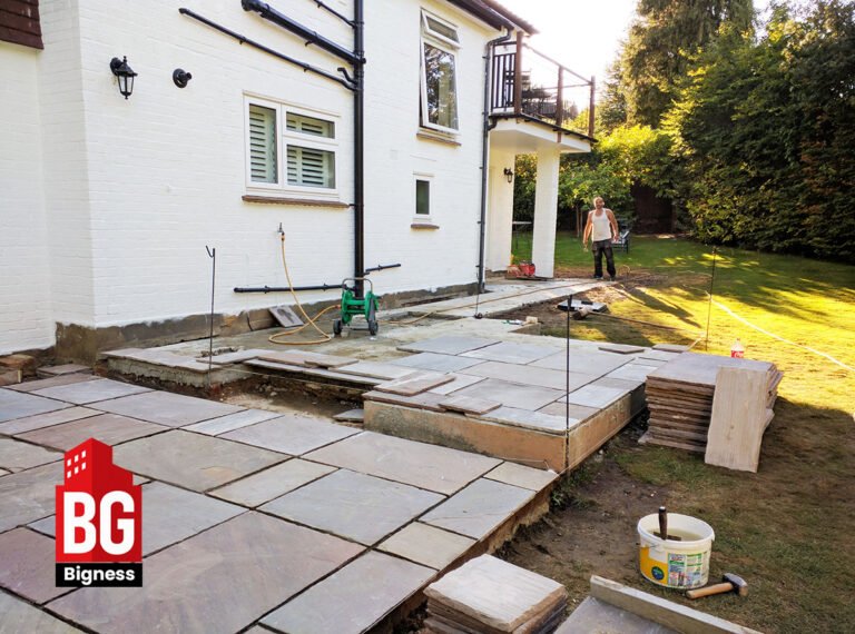 Patio Refurbishment & Garden Paving Project – London