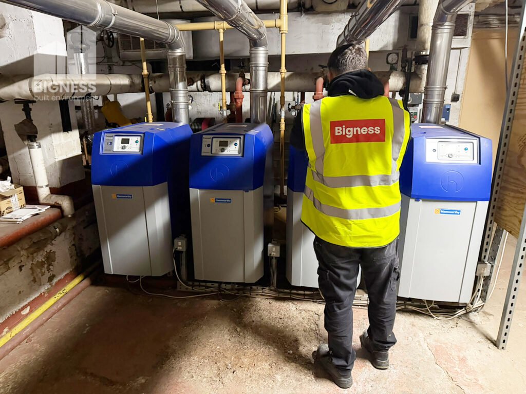 Communal Heating Recovery Across a Residential Development